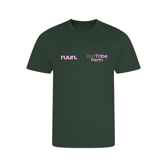 Run Tribe Perth Running Shirt - Short Sleeve