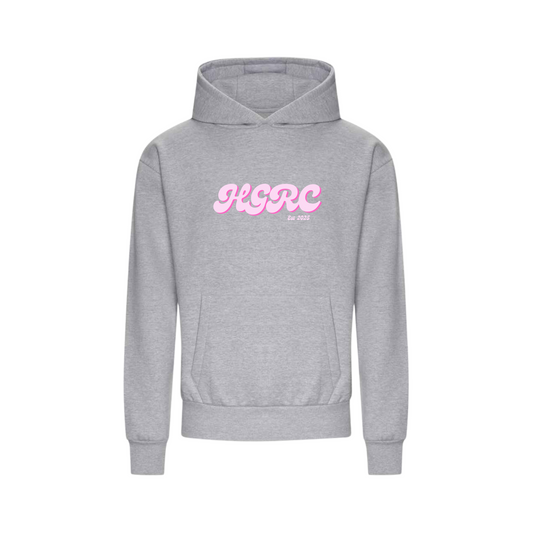 Hot Girl Run Club Super Heavyweight Hoodie - Grey