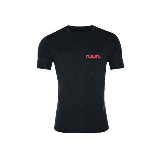 Running Shirt - Black/Red