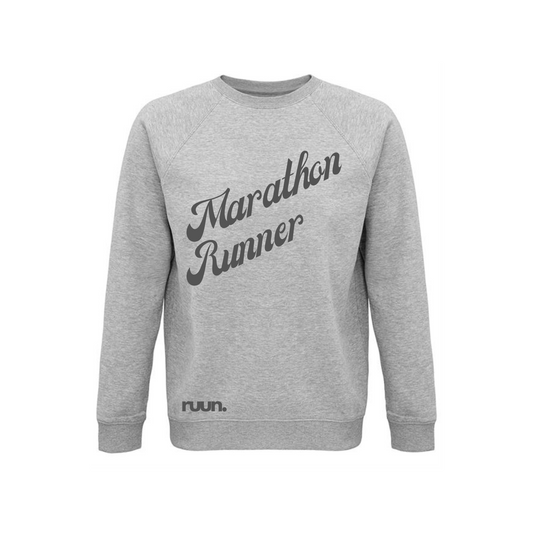 Marathon Runner Sweatshirt - Grey