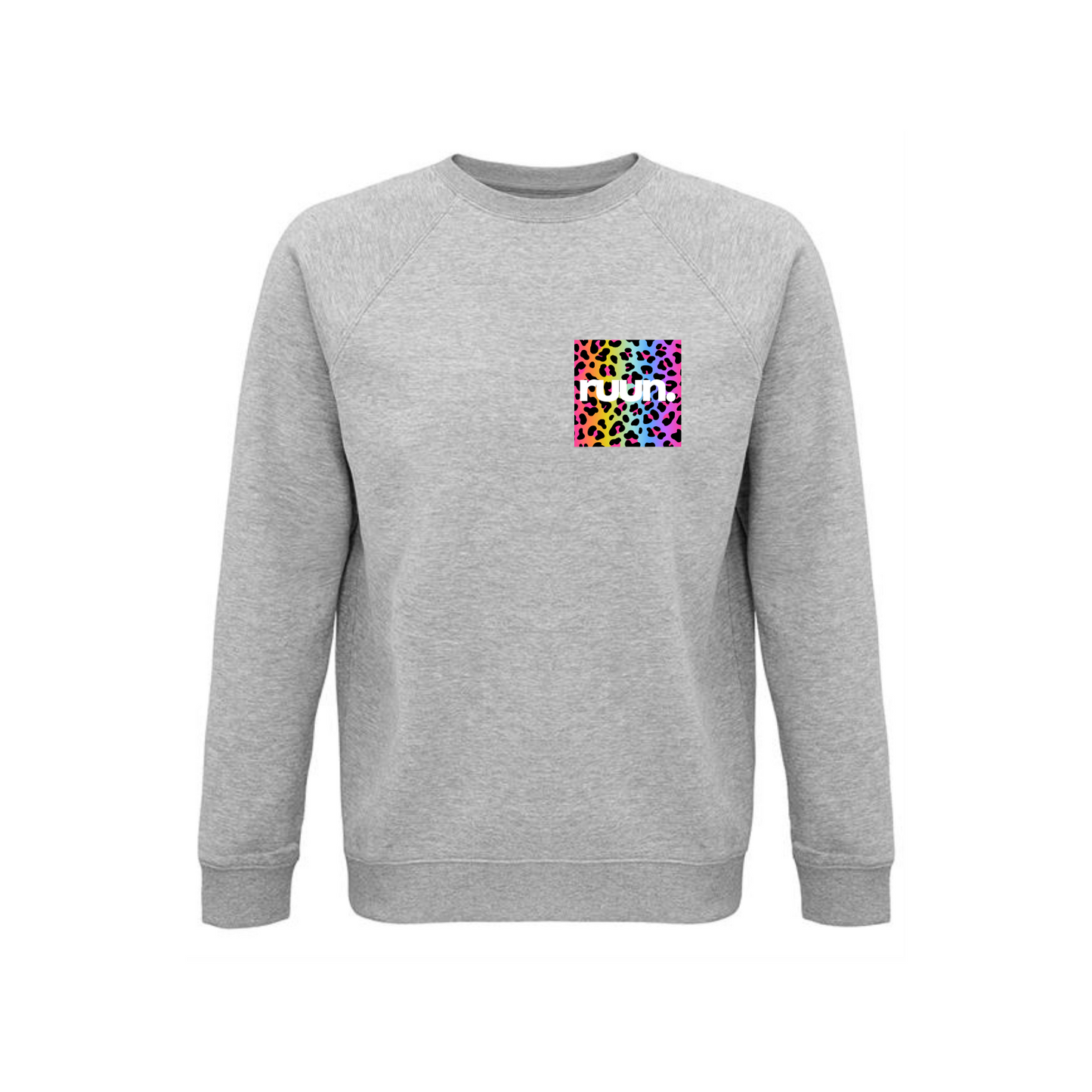 Lepoard Sweatshirt - Grey