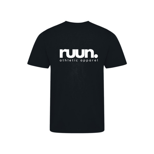 Running Shirt - Black/White